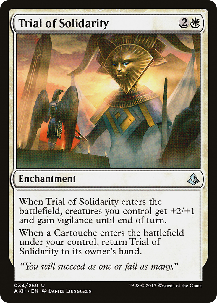 Magic: The Gathering - Trial of Solidarity - Amonkhet