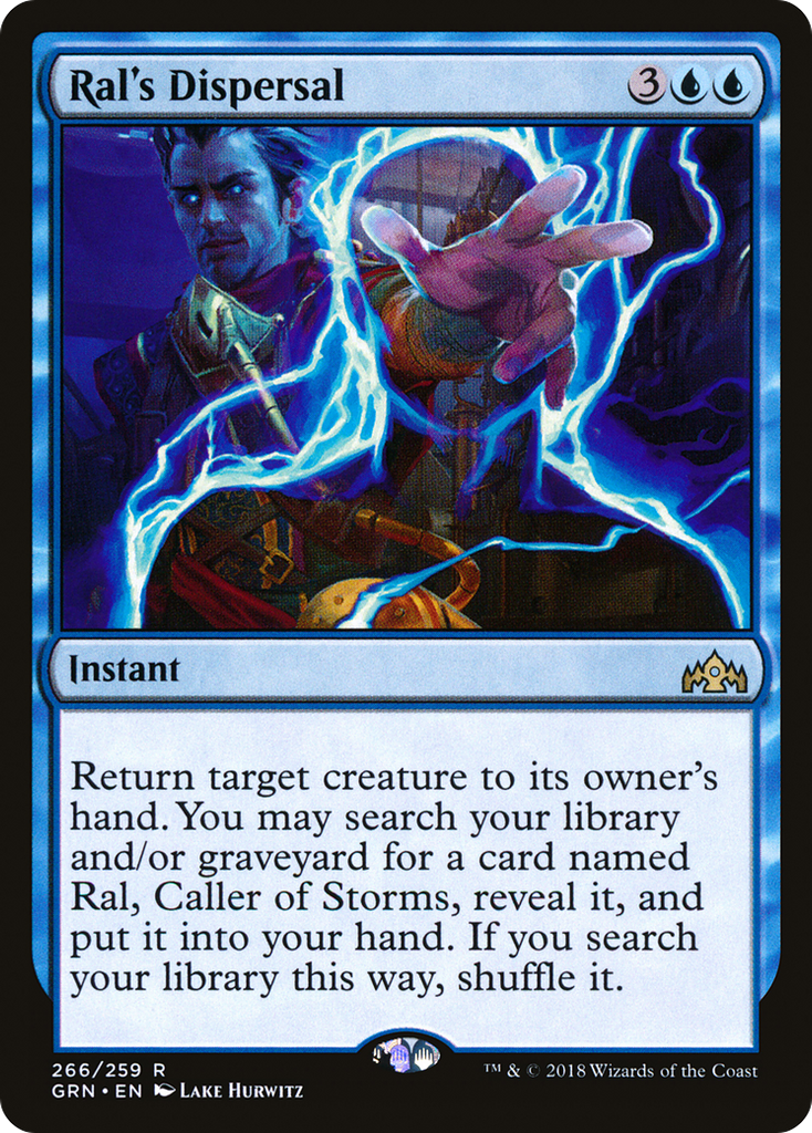 Magic: The Gathering - Ral's Dispersal - Guilds of Ravnica