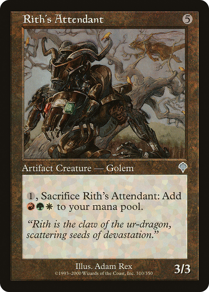 Magic: The Gathering - Rith's Attendant - Invasion