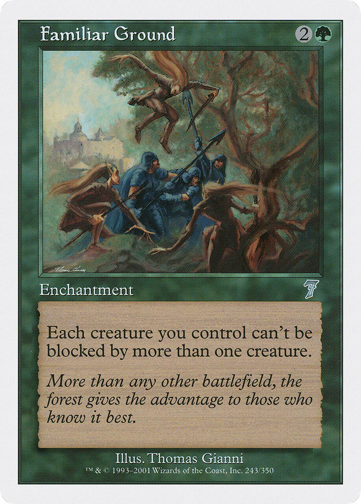 Magic: The Gathering - Familiar Ground - Seventh Edition