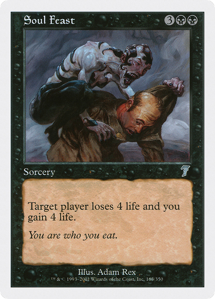 Magic: The Gathering - Soul Feast - Seventh Edition