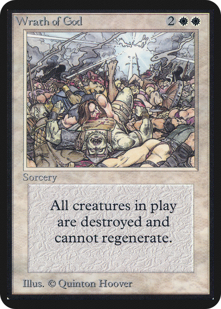 Magic: The Gathering - Wrath of God - Limited Edition Alpha