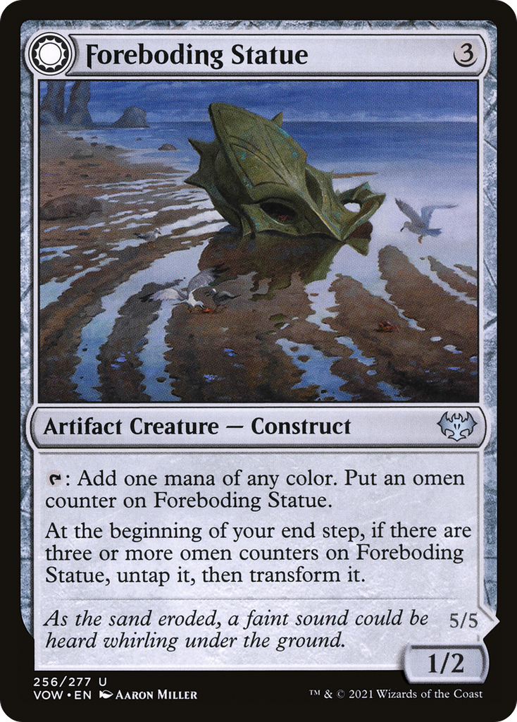 Magic: The Gathering - Foreboding Statue // Forsaken Thresher - Innistrad: Crimson Vow