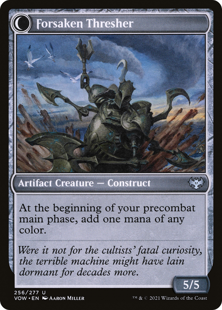 Magic: The Gathering - Foreboding Statue // Forsaken Thresher - Innistrad: Crimson Vow