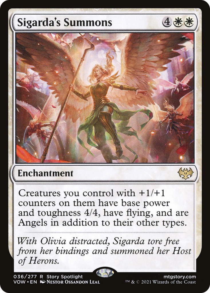 Magic: The Gathering - Sigarda's Summons - Innistrad: Crimson Vow