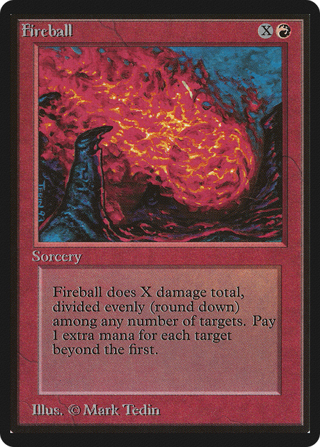 Magic: The Gathering - Fireball - Limited Edition Beta
