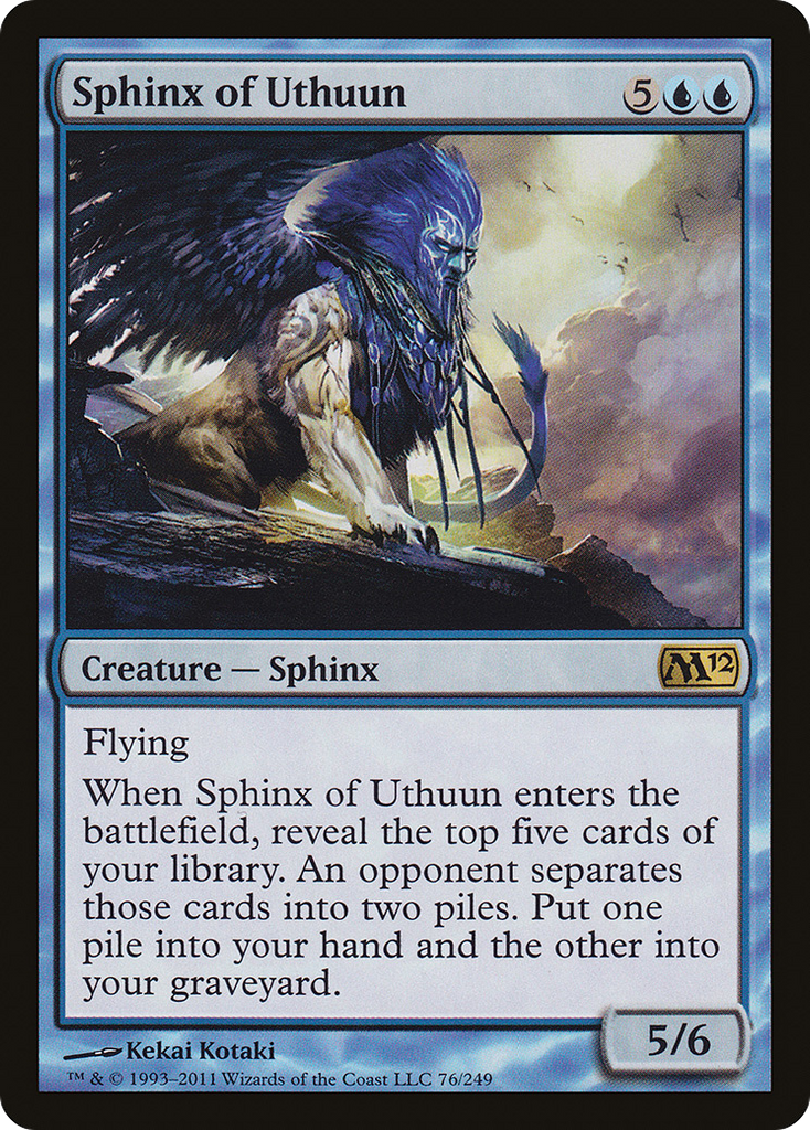 Magic: The Gathering - Sphinx of Uthuun - Magic 2012