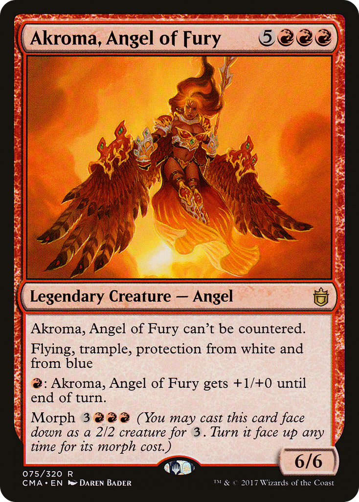 Magic: The Gathering - Akroma, Angel of Fury - Commander Anthology
