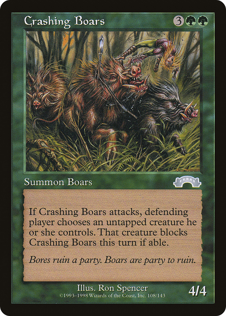 Magic: The Gathering - Crashing Boars - Exodus