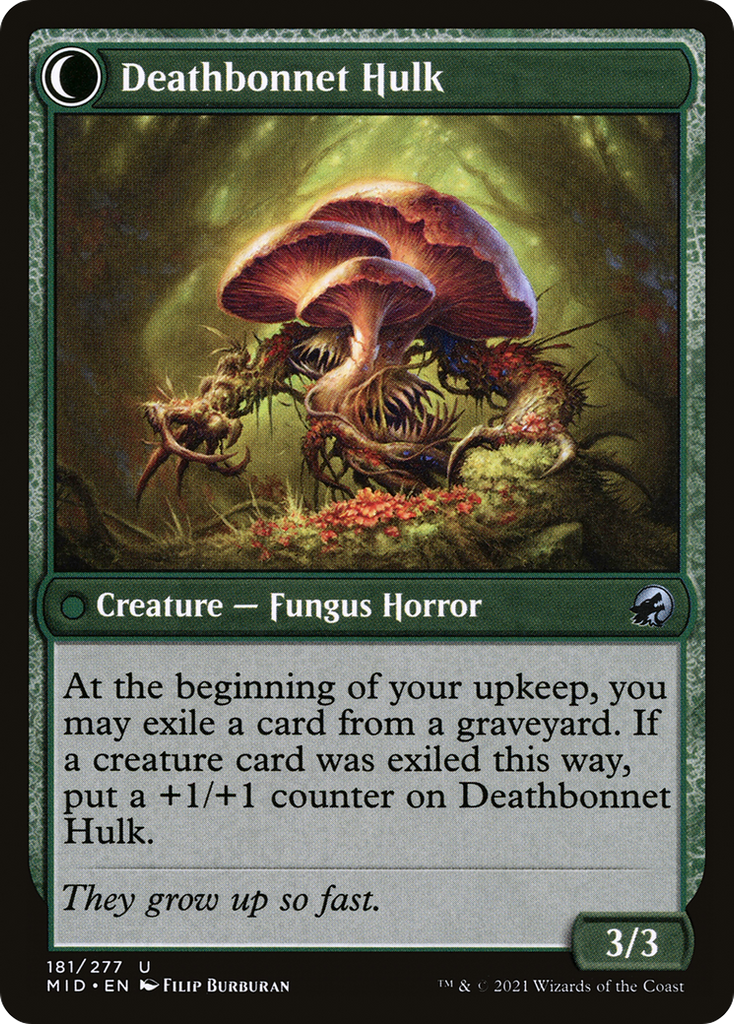 Magic: The Gathering - Deathbonnet Sprout // Deathbonnet Hulk - Innistrad: Midnight Hunt