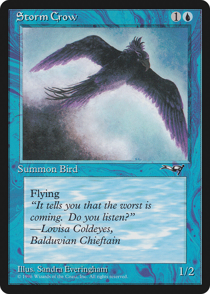 Magic: The Gathering - Storm Crow - Alliances