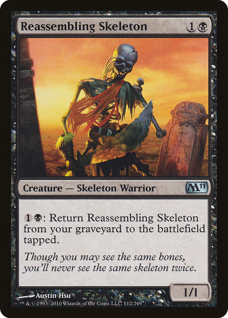 Magic: The Gathering - Reassembling Skeleton - Magic 2011