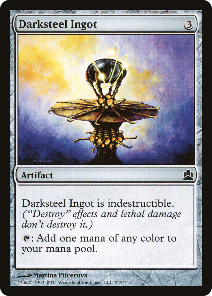 Magic: The Gathering - Darksteel Ingot - Commander 2011