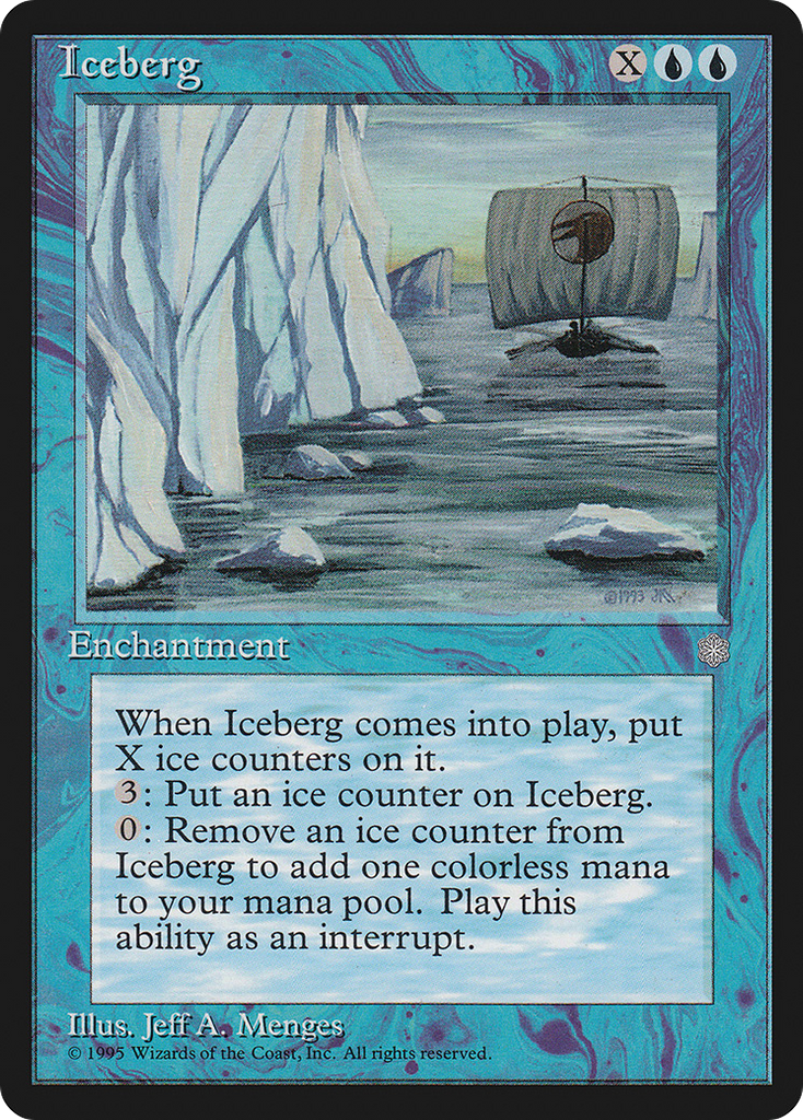 Magic: The Gathering - Iceberg - Ice Age