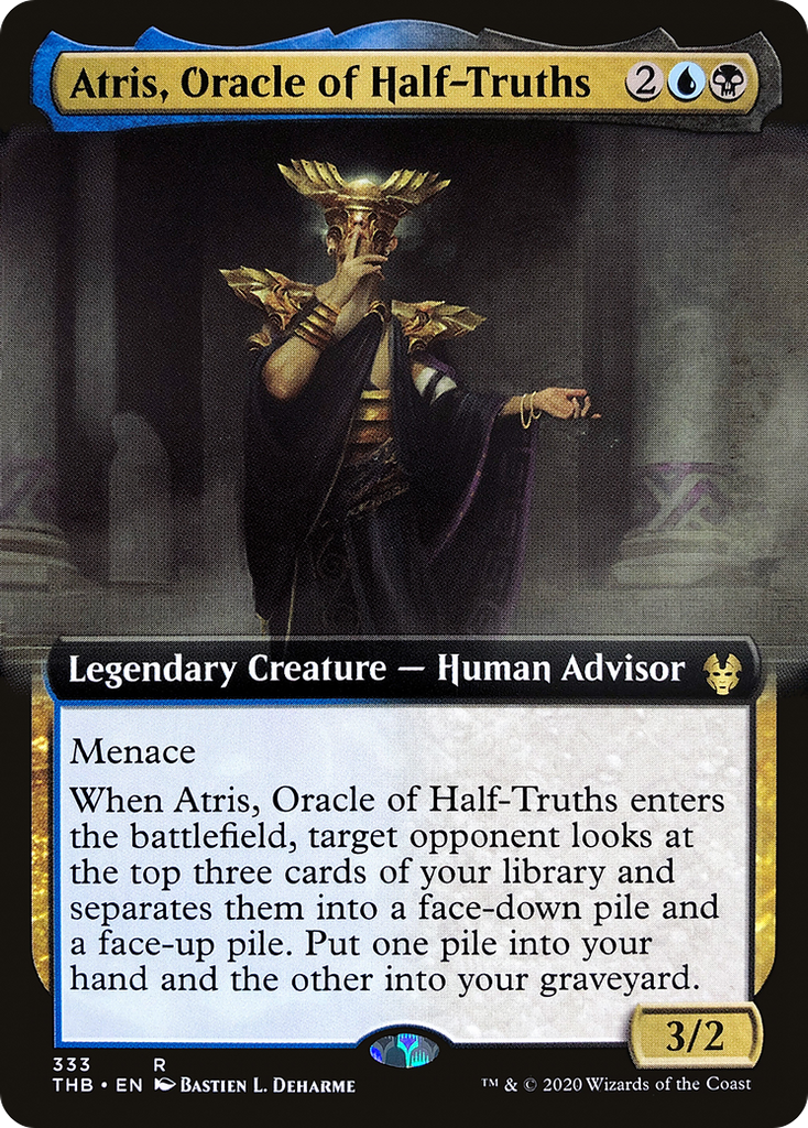 Magic: The Gathering - Atris, Oracle of Half-Truths - Theros Beyond Death