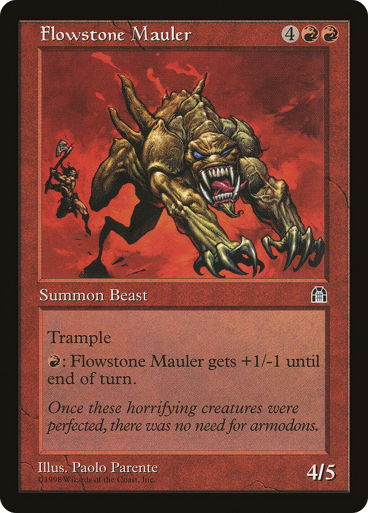 Magic: The Gathering - Flowstone Mauler - Stronghold