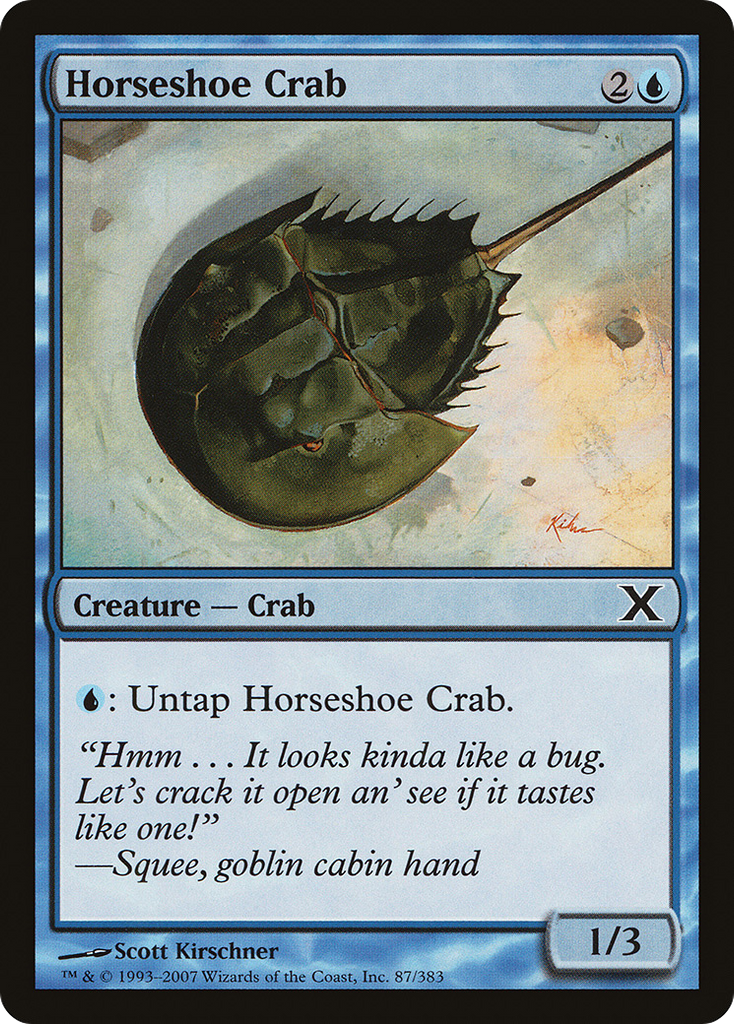 Magic: The Gathering - Horseshoe Crab - Tenth Edition