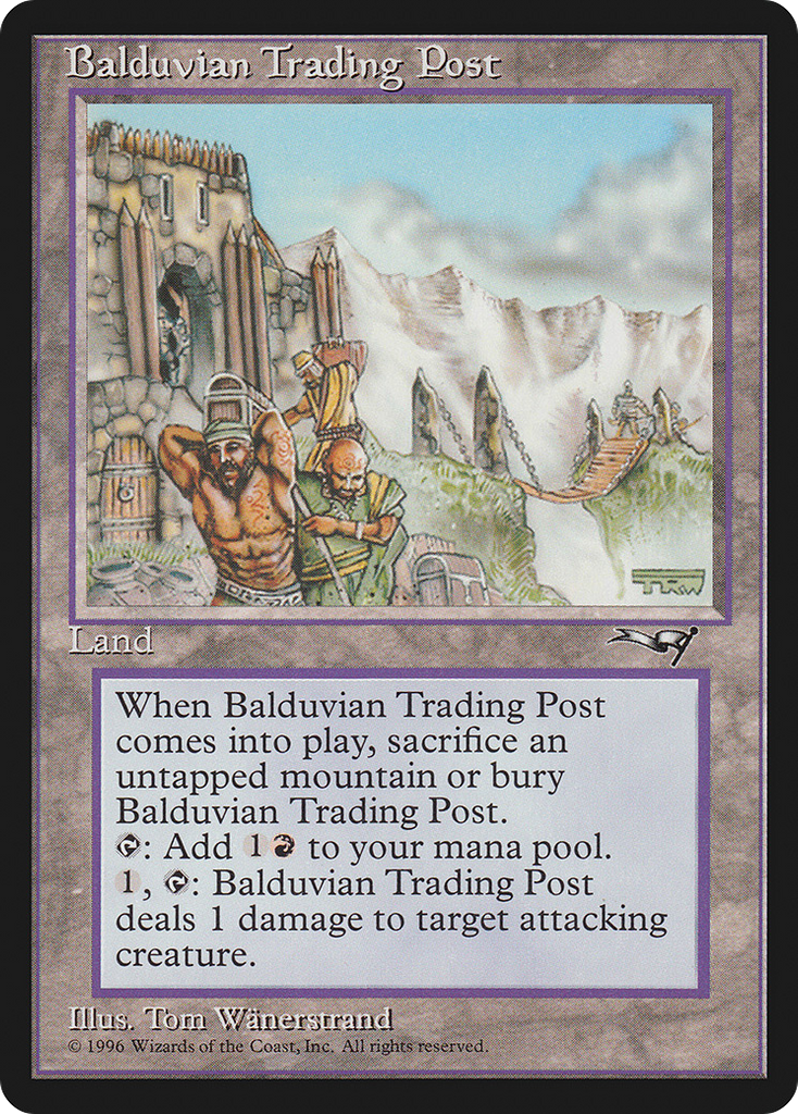 Magic: The Gathering - Balduvian Trading Post - Alliances