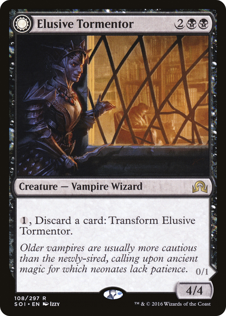 Magic: The Gathering - Elusive Tormentor // Insidious Mist - Shadows over Innistrad