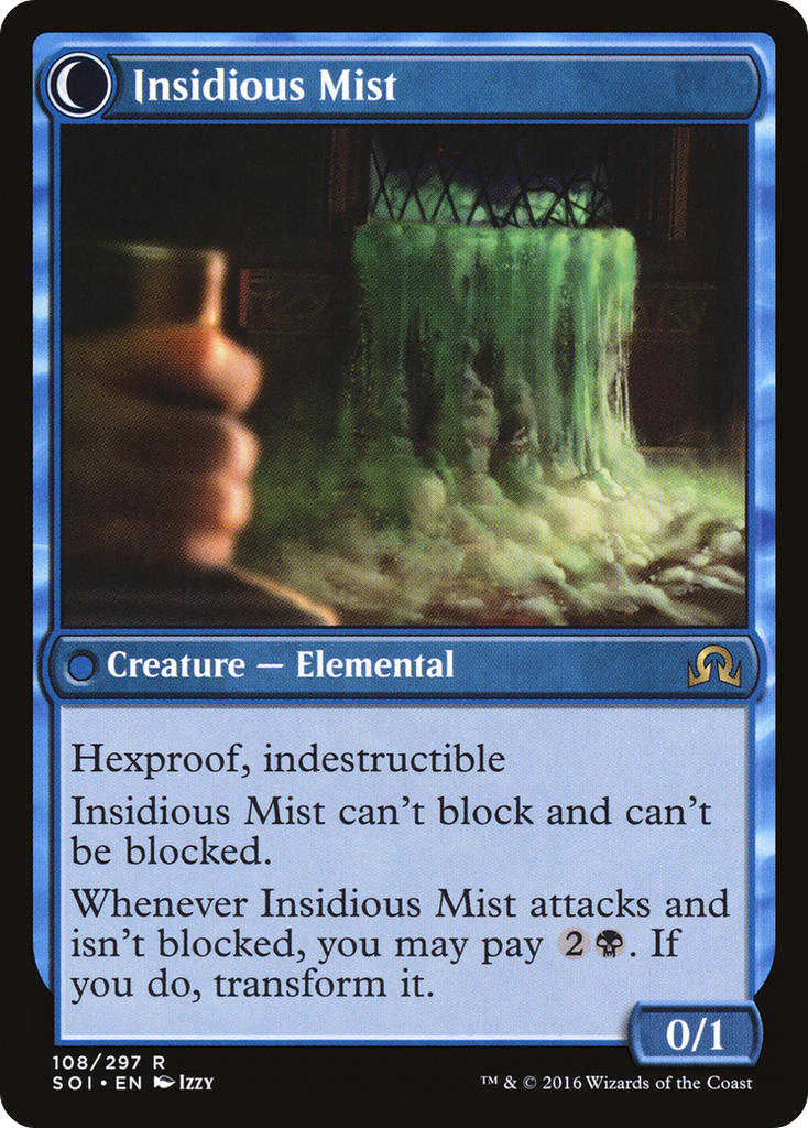 Magic: The Gathering - Elusive Tormentor // Insidious Mist - Shadows over Innistrad