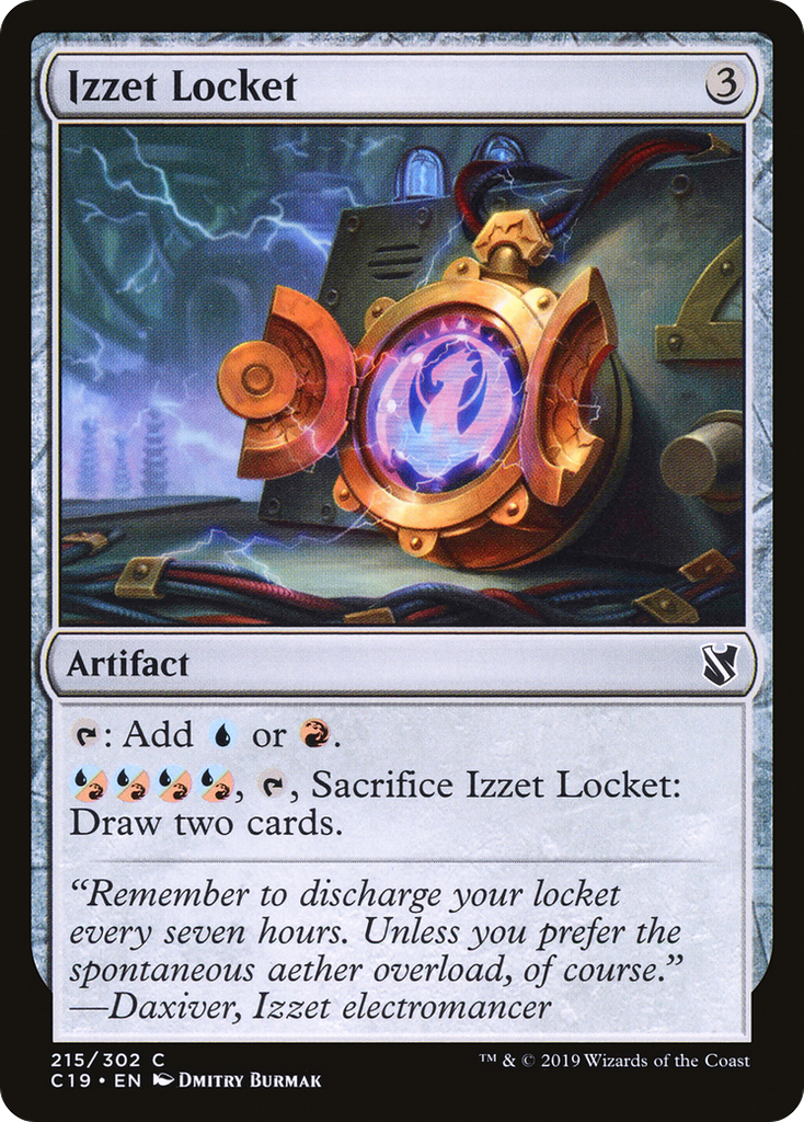 Magic: The Gathering - Izzet Locket - Commander 2019