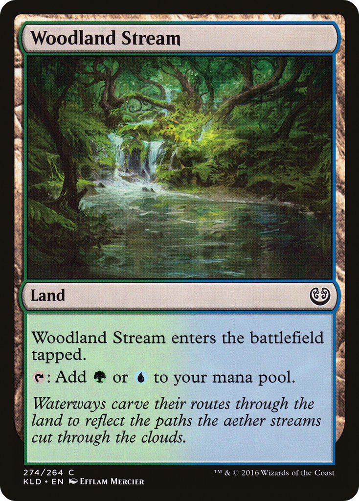 Magic: The Gathering - Woodland Stream - Kaladesh