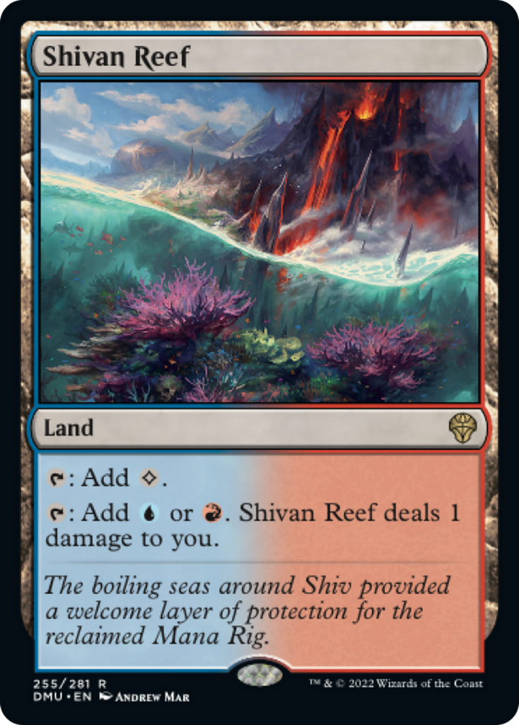 Magic: The Gathering - Shivan Reef - Dominaria United