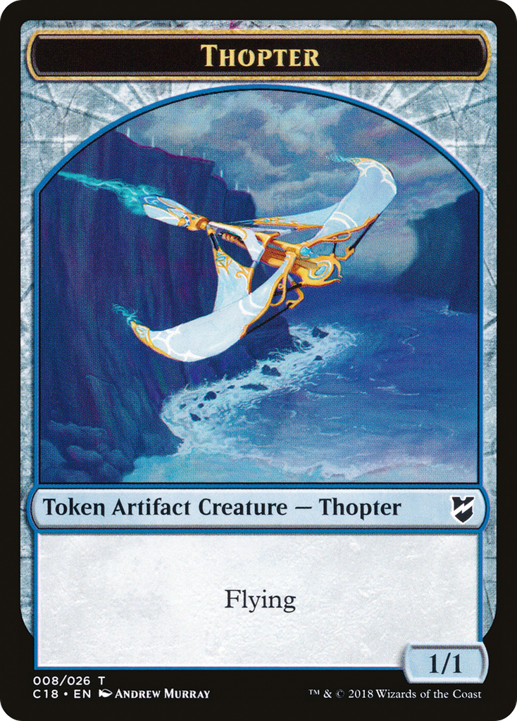 Magic: The Gathering - Thopter Token - Commander 2018 Tokens