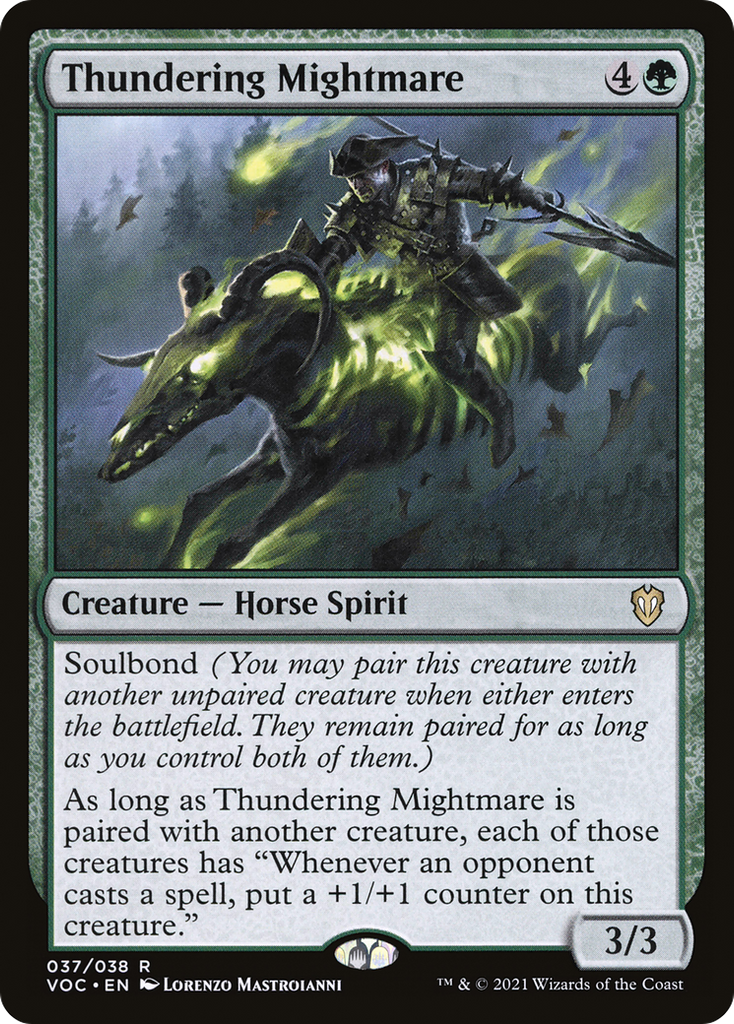 Magic: The Gathering - Thundering Mightmare - Crimson Vow Commander