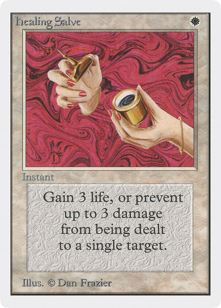 Magic: The Gathering - Healing Salve - Unlimited Edition