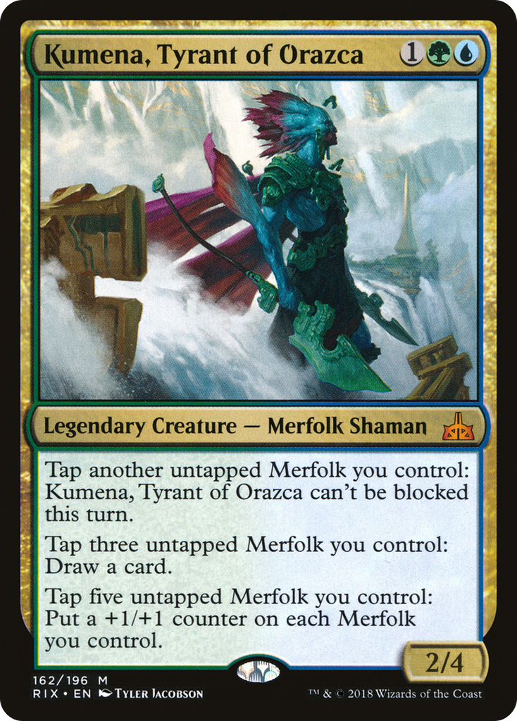 Magic: The Gathering - Kumena, Tyrant of Orazca - Rivals of Ixalan