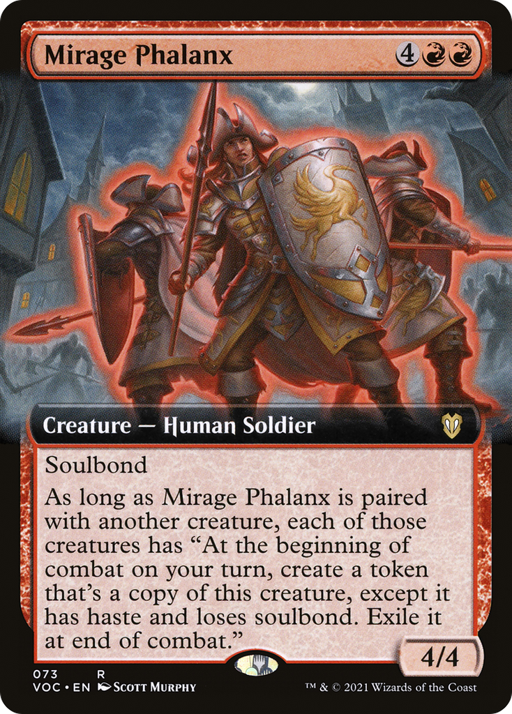 Magic: The Gathering - Mirage Phalanx - Crimson Vow Commander