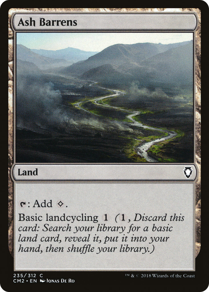 Magic: The Gathering - Ash Barrens - Commander Anthology Volume II