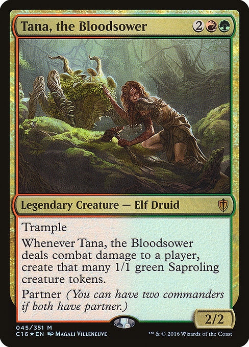 Magic the Gathering - Tana, the Bloodsower Foil - Commander 2016