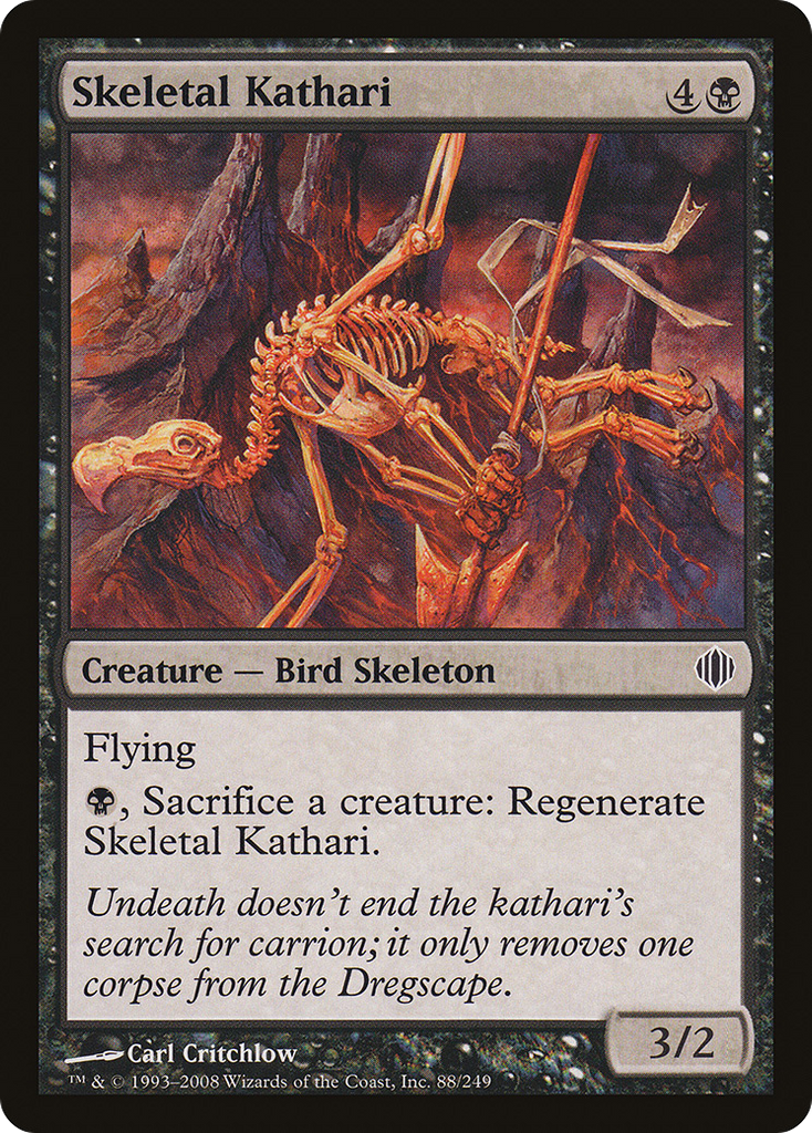 Magic: The Gathering - Skeletal Kathari - Shards of Alara