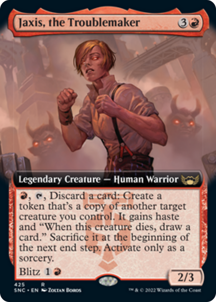 Magic: The Gathering - Jaxis, the Troublemaker - Streets of New Capenna