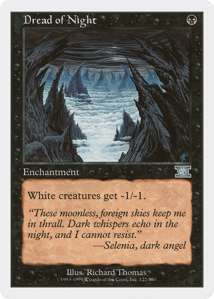 Magic: The Gathering - Dread of Night - Classic Sixth Edition