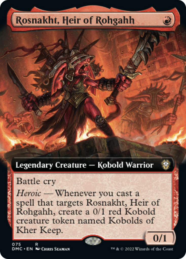 Magic: The Gathering - Rosnakht, Heir of Rohgahh - Dominaria United Commander