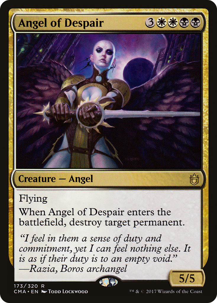 Magic: The Gathering - Angel of Despair - Commander Anthology