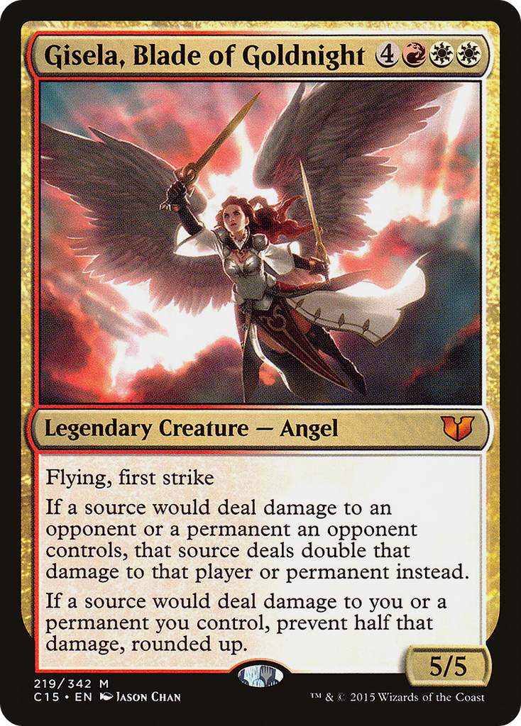 Magic: The Gathering - Gisela, Blade of Goldnight - Commander 2015