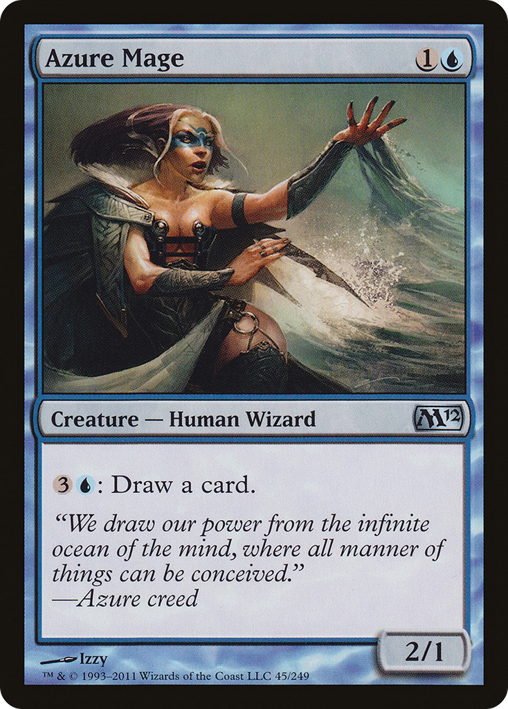 Magic: The Gathering - Azure Mage - Magic 2012