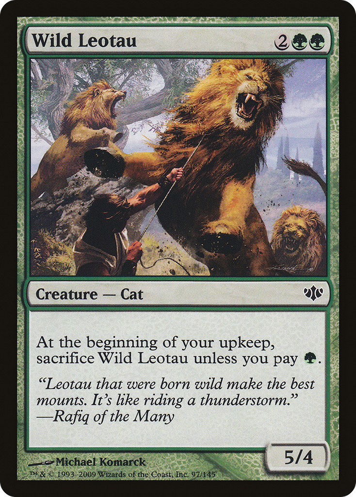 Magic: The Gathering - Wild Leotau - Conflux