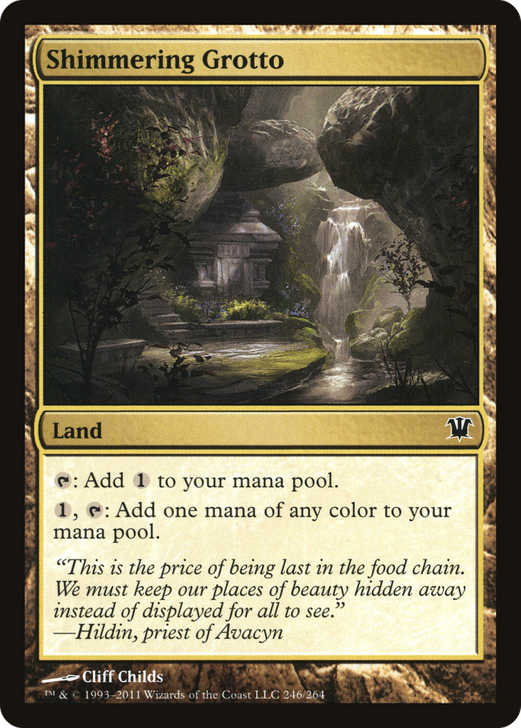 Magic: The Gathering - Shimmering Grotto - Innistrad