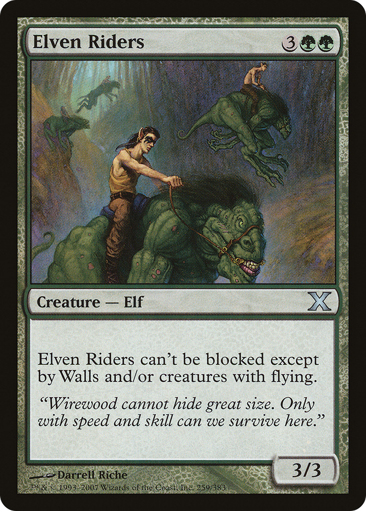 Magic: The Gathering - Elven Riders - Tenth Edition