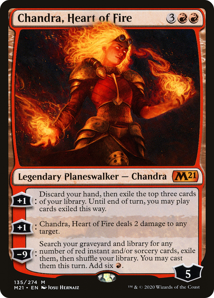 Magic: The Gathering - Chandra, Heart of Fire - Core Set 2021