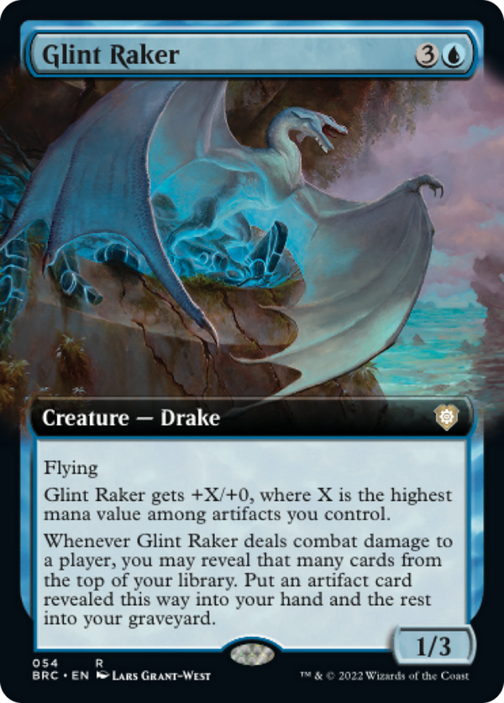 Magic: The Gathering - Glint Raker Foil - The Brothers' War Commander