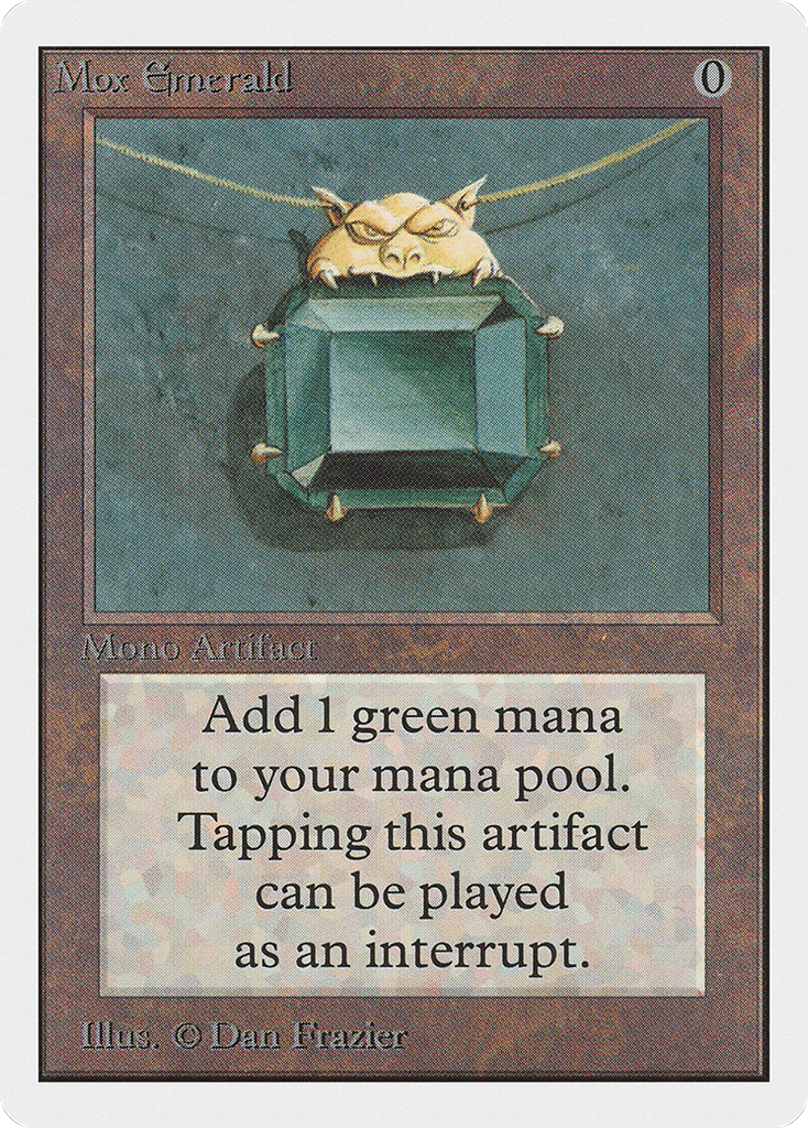 Magic: The Gathering - Mox Emerald - Unlimited Edition