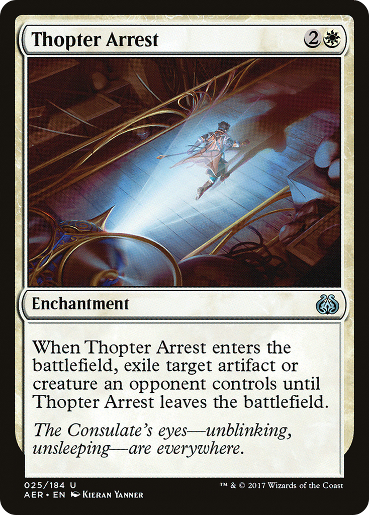 Magic: The Gathering - Thopter Arrest - Aether Revolt