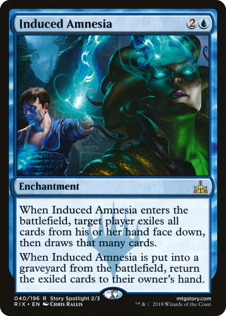 Magic: The Gathering - Induced Amnesia - Rivals of Ixalan