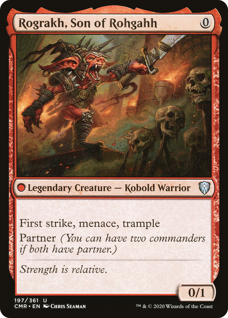 Magic: The Gathering - Rograkh, Son of Rohgahh - Commander Legends